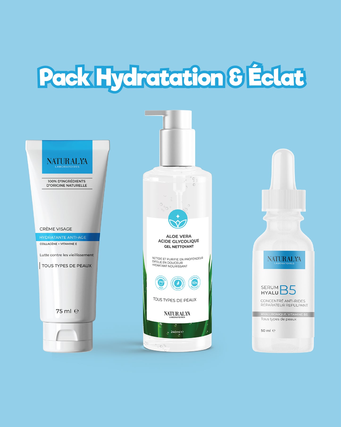 Pack Hydratation & Éclat